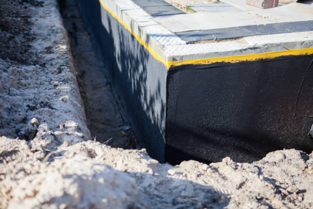 Professional Crawl Space Encapsulation technician working in Woodbury, NY